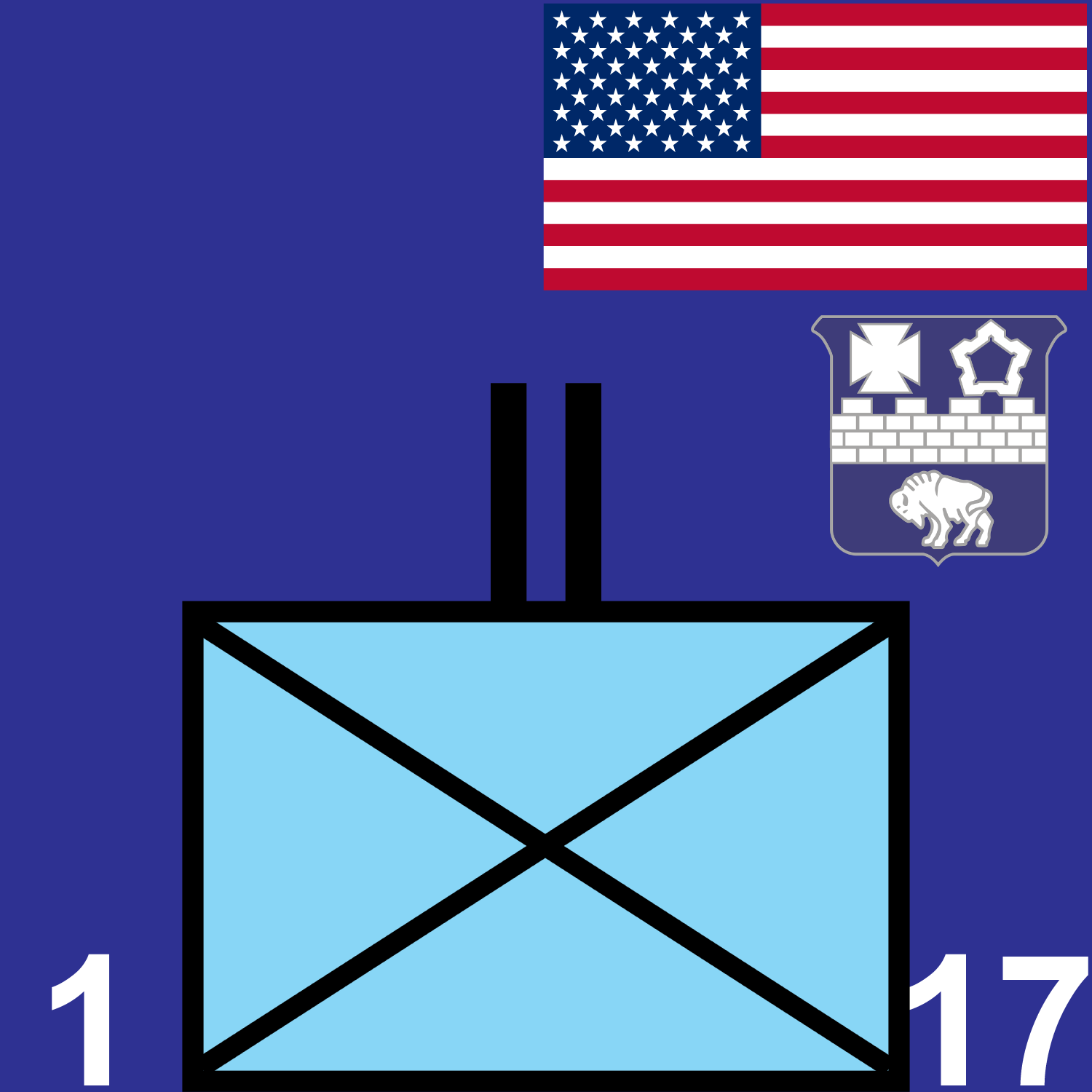 1st Battalion, 17th Infantry Regiment icon